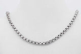14k Yellow Gold Box Chain Necklace 5.4 Grams 18 Inch Eb0726wpxsa