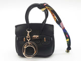 Black Doggie Bag Holder Mini Bag Charm Do0825cde