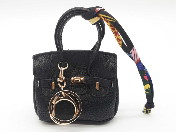 Black Doggie Bag Holder Mini Bag Charm Do0825cde