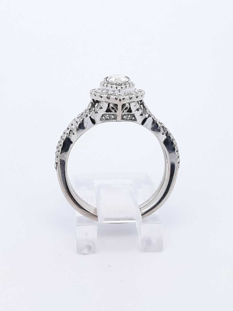 1.92 Cttw Diamond & 14k White Gold Neil Lane Bridal Set 6.7 Grams Size 7 Fw0724lxzxdu