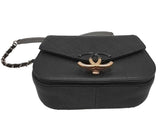 Chanel Cuba Top Handle Black Caviar Calfskin Purse Kb1025licrmia