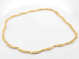 18k Yellow Gold Filigree Necklace 33.3 Grams 17 Inch Eb0526oxxzsa