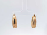 14k Yellow Gold Hoop Earrings 4.35 Grams Aa0925lczsa