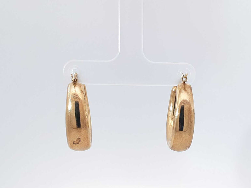 14k Yellow Gold Hoop Earrings 4.35 Grams Aa0925lczsa