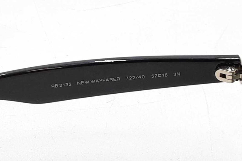 Ray-ban Rb 2132 New Wayfarer Classic Black & White Sunglasses Eb1125ordu
