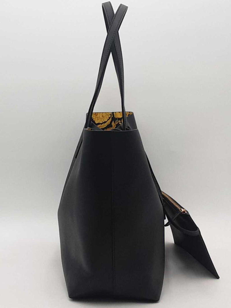 Versace Virtus Leather Tote Handbag Aa0825wrzsa