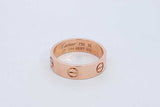 Cartier 18k Rose Gold Love Ring Size 56 6 Grams Eb0626exzde
