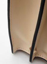 Valentino Garavani Cabana Shoulder Bag In Ivory Leather Fw0626wrxdu
