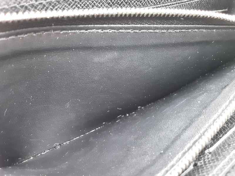 Louis Vuitton Black Epi Leather Zipper Wallet Do0625crde