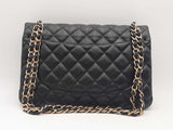 Chanel Lambskin Jumbo Double Flap Black Shoulder Bag Sd0825wwzxsa