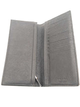Prada Black Saffiano Leather Long Wallet Eb0226exsa