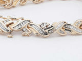 2.86cttw Diamond Bracelet In 14k Yellow Gold 23.3 Grams 7 Inch Eb0326lsxzsa
