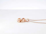 Bvlgari Fiorever Diamond & 18 Rose Gold Pendant Necklace 4.2 Grams 18 Inch Fw0726wpxdu