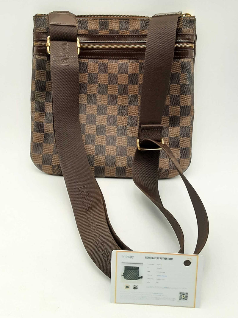 Louis Vuitton Damier Ebene Bosphore Pochette Crossbody Eb0125ipesa