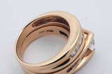 1.16cttw Diamond Wedding Set In 14k Yellow Gold 10.1 Grams Size 5 Eb1125crxsa