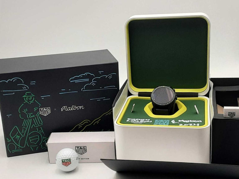 Tag Heuer Connected Calibre E4 Golf Smart Watch 45mm Aa0725ezxsa