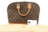 Louis Vuitton Alma Monogram Hand Bag Sd0325wrzsa