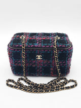 Chanel Tweed Crossbody Vanity Case Eb0826exzde