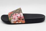 Gucci Gg Supreme Blooms Slides Size 38 Eb1225rxdu