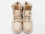Air Jordan 1 Mid Utility Fleece Pearl White Do2207-264 Size 6y Sd0226oodu