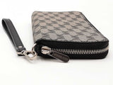 Michael Kors Jet Set Travel Continental Wristlet Gray Wallet Aa0626wzsa