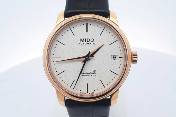 Mido Baroncelli Heritage 33mm Automatic Stainless Steel Watch Eb1124oxzsa