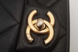 Chanel Black Quilted Caviar Mini Twist Your Buttons Flap Bag Eb0626lexzsa