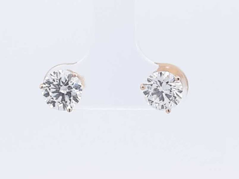 2.17ctw Lab Grown Diamond Stud Earrings In 14k Yellow Gold 1.1 Grams Sd0723srxsa
