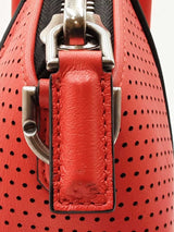 Givenchy Antigona Satchel In Red Leather Fw0725lrzdu