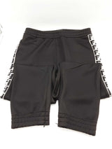 Fendi Black White Logo On Side Sweat Pants Size Italian Xxl Do0425oxzde