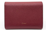Cartier Panthere Graphique Burgundy Leather Wallet Eb1026wxzde
