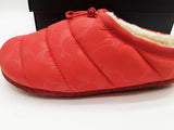 Coach Red Rachelle Monogram Quilted Slippers Size 10b Eb0326crde