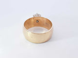 1.2 Ctw Diamond & 14k Yellow Gold Solitaire Ring 11.2 Gram Sz 11.5 Fw1024lsxzdu