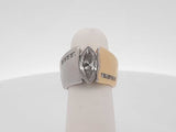 1.5ctw Diamonds 18k White/yellow Gold 18k 15.2 Grams Size 7 Ring Sd0525oozxsa