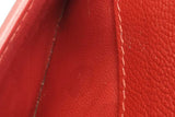 Balenciaga Red Leather Hourglass Top Handle Bag Eb0626rxzde