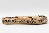 Fendi Raffia Ff Woven Crisscross Slides Size 41 Eb0825rxdu