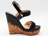 Christian Louboutin Barboullaga 140 Black Size 37.5 Aa0826lorsa
