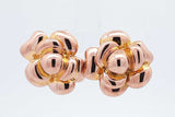 18k Gold Flower Stud Earrings 2.8 Grams Eb0826oorsa