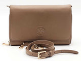 Tory Burch Bombe Flat Wallet Crossbody Beige Aa0826crsa