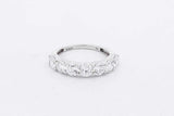 2.1cttw Lab Grown Diamond Ring In 14k White Gold 2.5 Grams Size 6.75 Eb0826exzsa