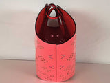 Christian Louboutin Loubifever Fluo Pink Leather Tote Bag Sd1225izxde