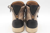 Giuseppe Zanotti Snakeskin Embossed Leather Sneakers Size 43 Eb0326exsa