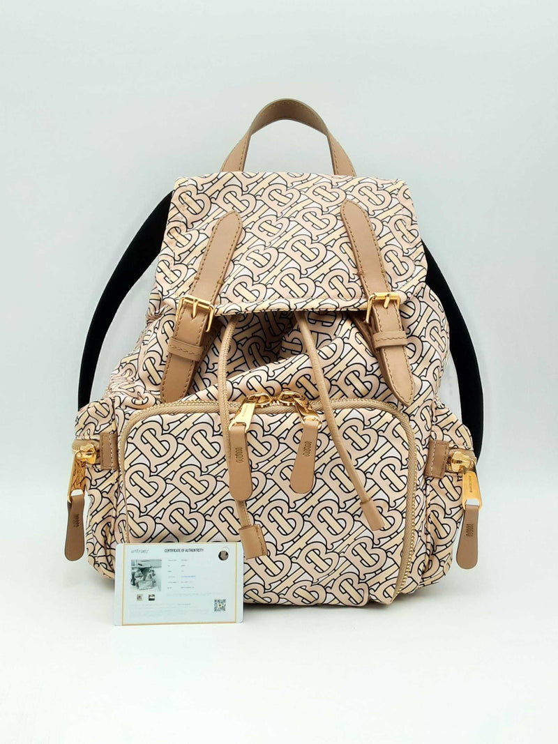 Burberry Rucksack Tb Monogram Print Backpack Fw1224lrxsa