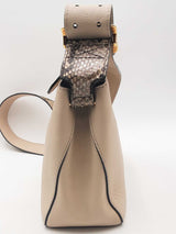 Burberry Hemsley Leather Crossbody Bag With Snakeprint Strap Eb0226lrxsa