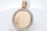 14k Yellow Gold Diamond Memory Frame Pendant 43.3 Grams Eb0326owxzsa