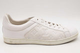 Louis Vuitton Luxemberg Monogram White Leather Sneakers Size 9.5 Eb0925lorsa