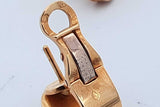 Chanel 18k Yellow Gold Diamond Stud Earrings 11.7 Grams Eb0926lexzde