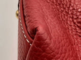 Dooney & Bourke Logo Lock  Pebble Grain Leather Shoulder Bag Fw0924orsa