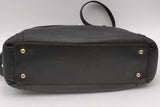 Mcm Black Leather Flap Top Handle Crossbody Satchel Bag Eb0926lxzsa