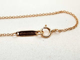 Tiffany & Co. Atlas 18k Rose Gold 3.5g Diamond Pendant Chain 16 In Do1124crxde